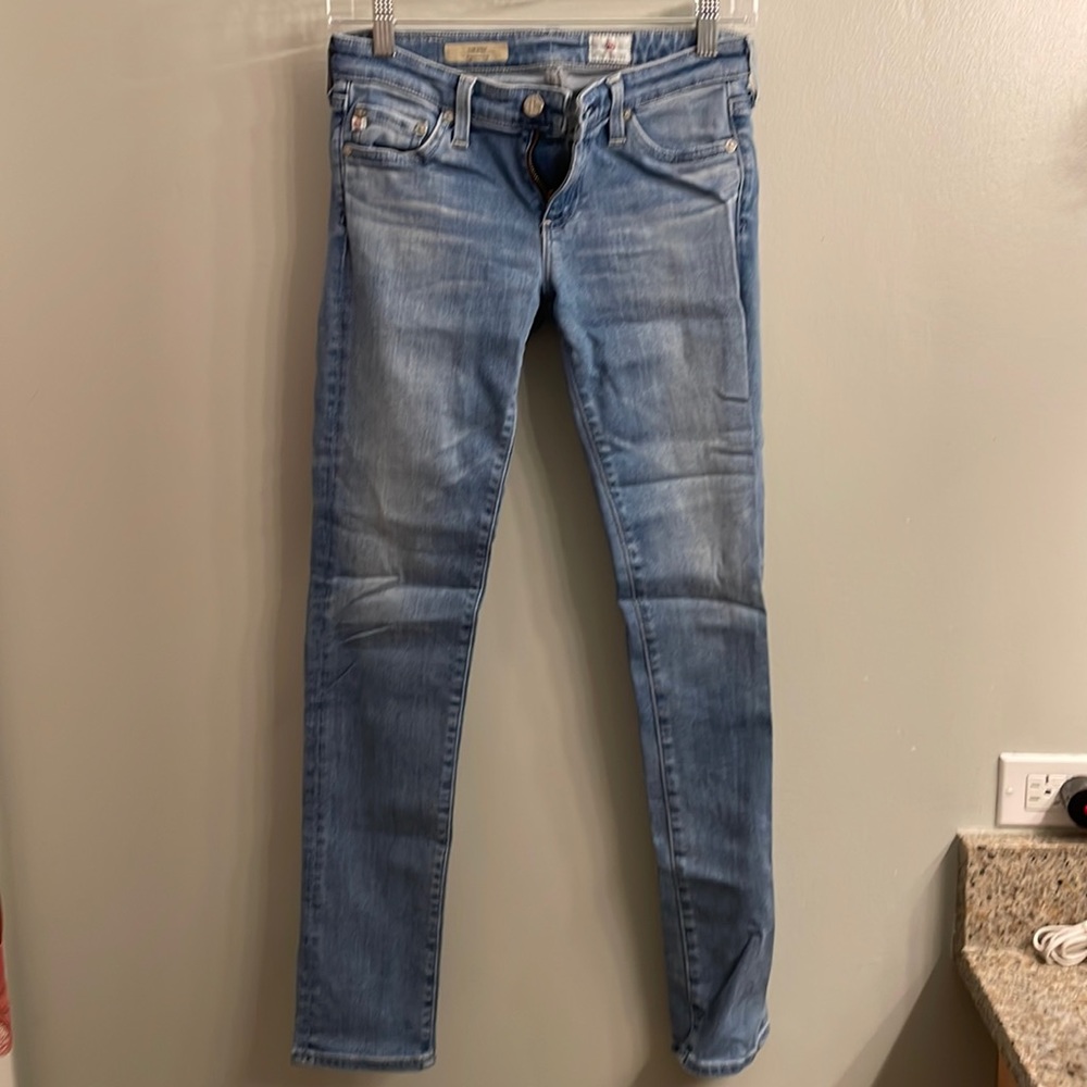 NEW AG the stilt cigarette leg low rise jeans